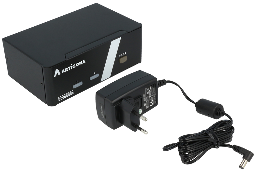 ARTICONA DP DualHead 2-Port KVM-Switch