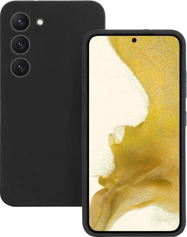 ARTICONA Galaxy S23 Silikon Case schwarz