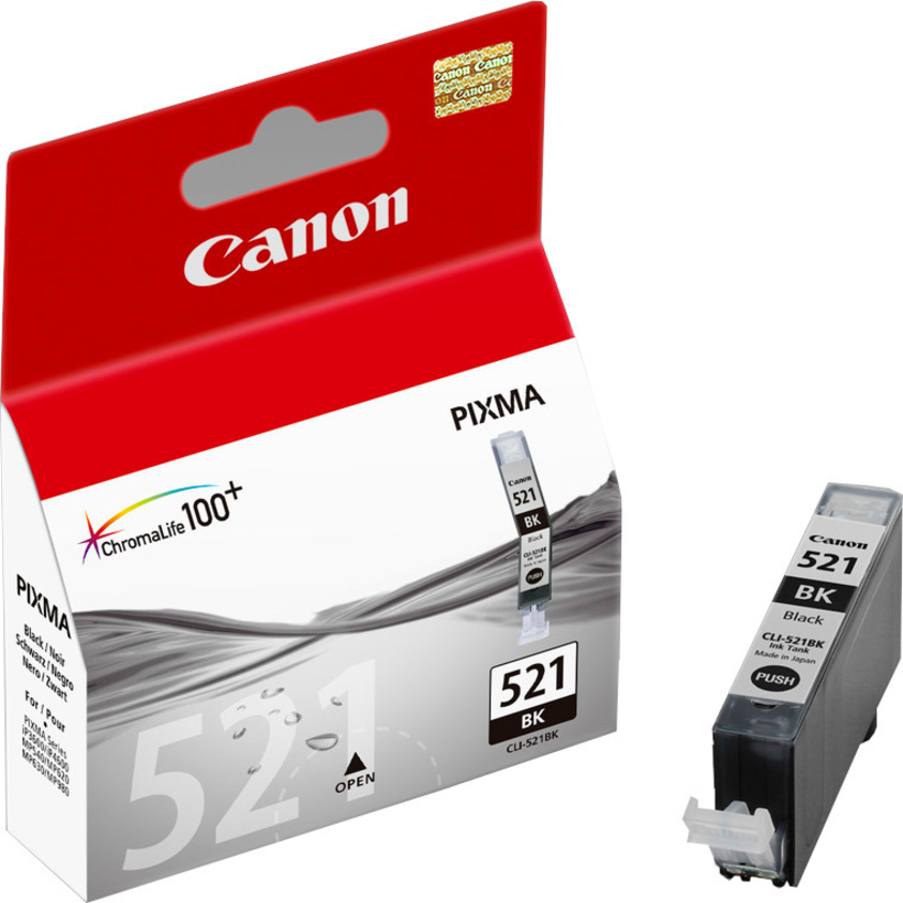Canon Cartucho de tinta CLI-521BK negro