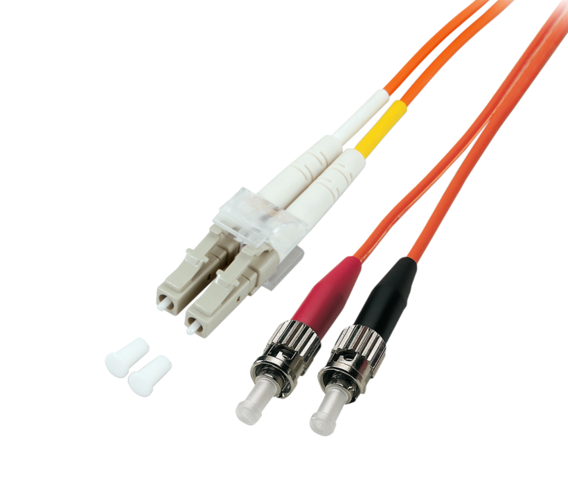 FO Duplex Patch Cable LC-ST 7.5m 50/125