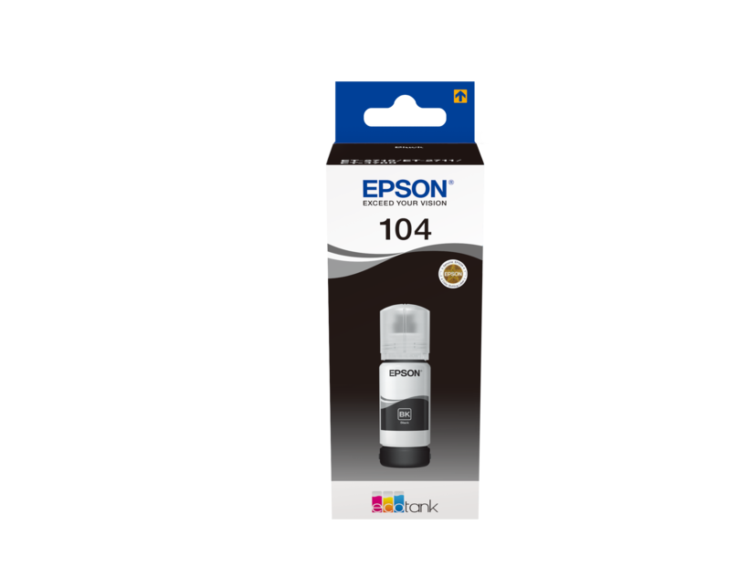 Tinta Epson 104 EcoTank negro