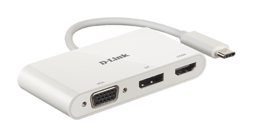 D-Link DUB-V310 USB-C Adapter 3-in-1