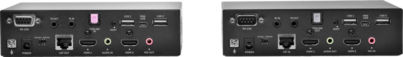 LINDY 2xHDMI & IR Cat6 KVM Extender 100m