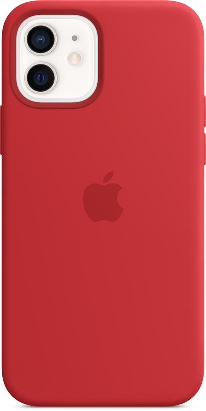 Apple iPhone 12/12 Pro Silicone Case RED