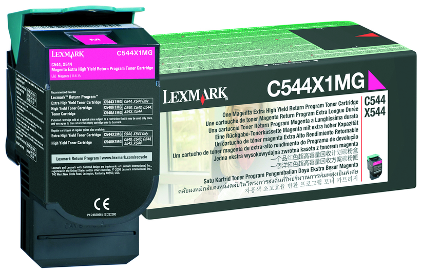 Lexmark C/X Rückg.-Toner magenta