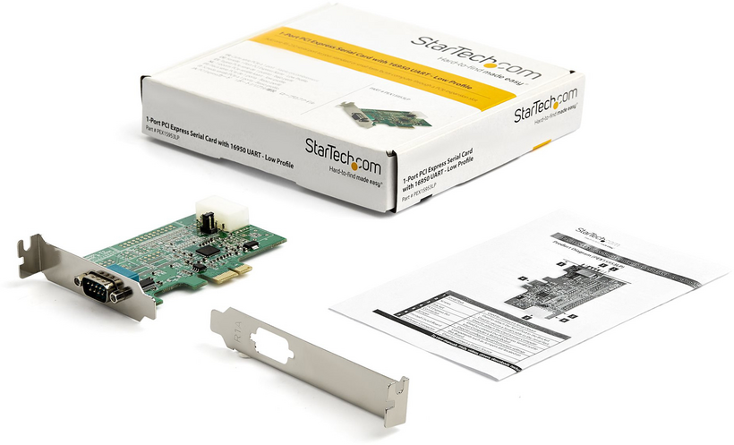 Carte PCIe StarTech 1 port série RS232