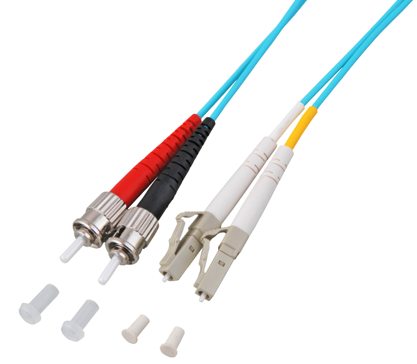 FO Duplex Patch Cable LC-ST 50/125µ 5m