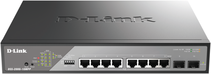 D-Link DSS-200G-10MPP/E Switch