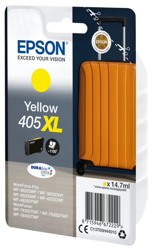 Inchiostro Epson 405 XL giallo