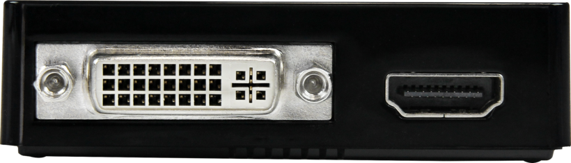 Adapter USB Type-A/m - HDMI+DVI/f