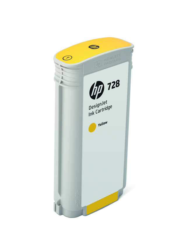 HP 728 Ink 130ml Yellow