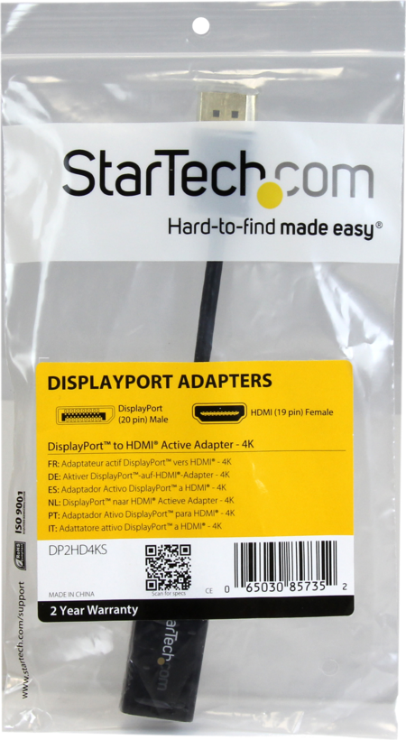 Adapter DisplayPort ma- HDMIfe 0.15m
