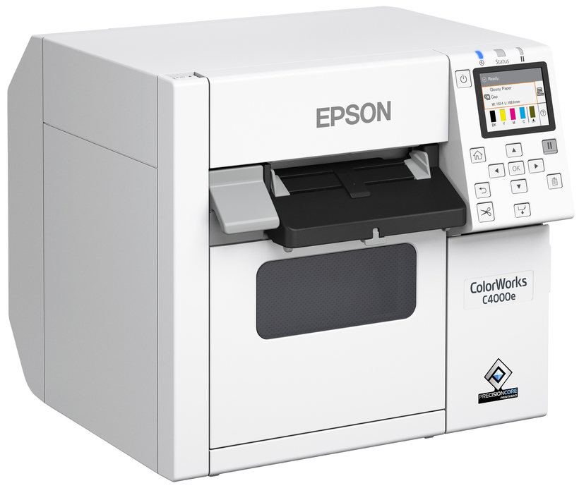 Imprim. Epson ColorWorks C4000 noir mat
