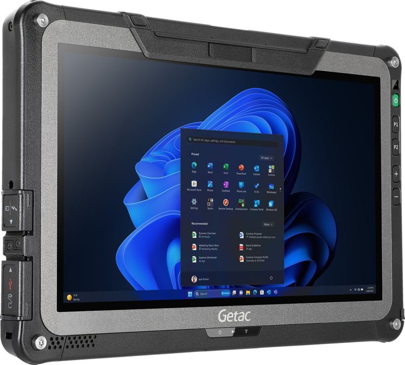 Getac F110 G6 i5 8/256 GB BCR Tablet