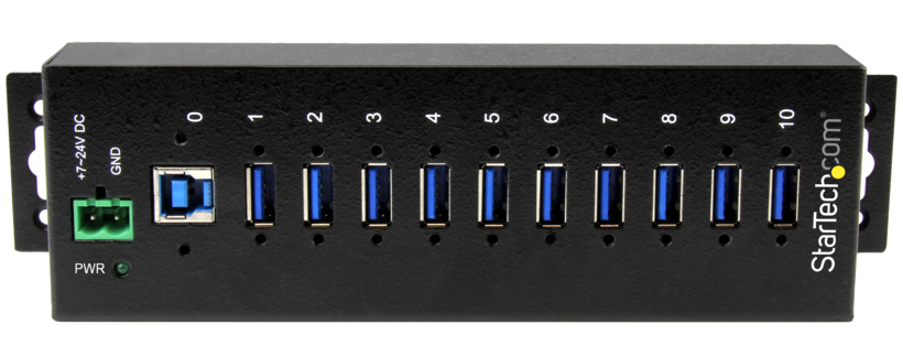 StarTech USB Hub 3.0 10-port Metal