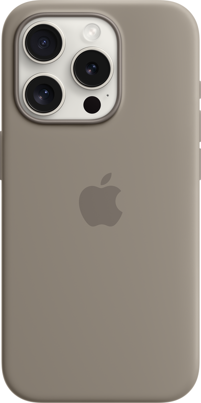 Apple iPhone 15 Pro Silicone Case Clay