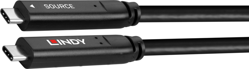 Câble LINDY USB type C hybride 10 m