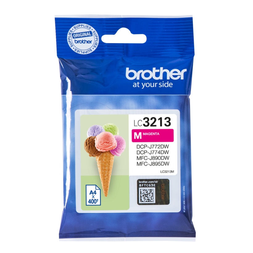 Encre Brother LC-3213M, magenta