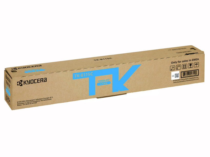 Kit de tóner Kyocera TK-8115C cian