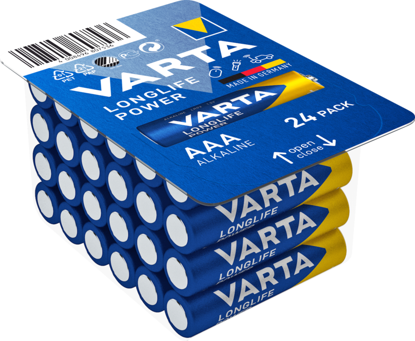 Baterie Varta Longlife Power AAA 24 szt.