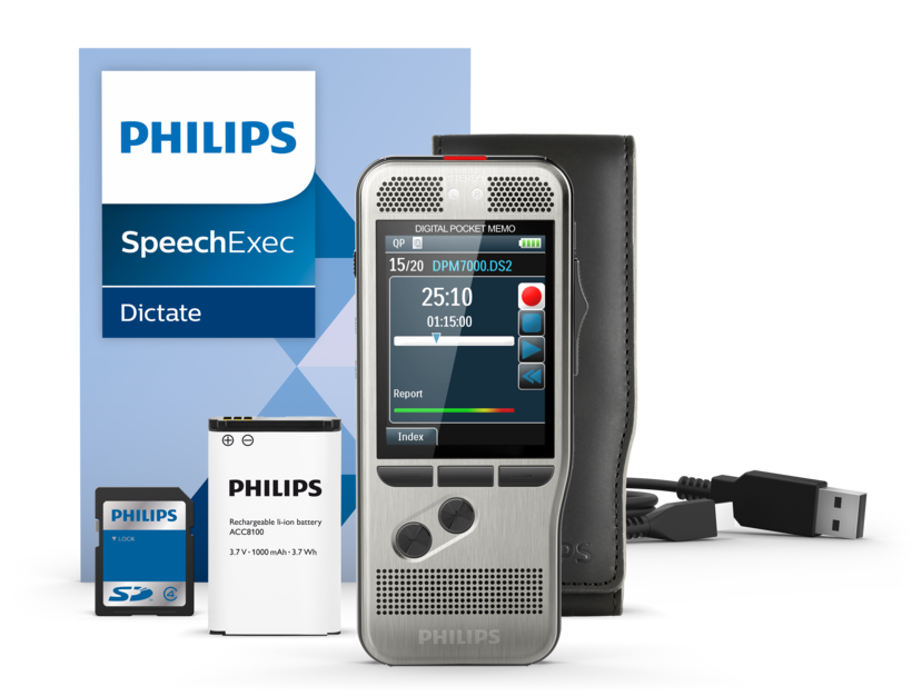 Philips DPM 7000 SE Pro Voice Record. 2Y
