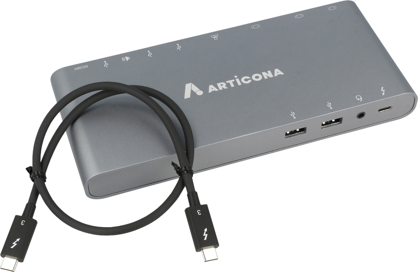 ARTICONA 2x 4K 60W Thunderbolt 3 Docking