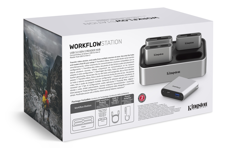 Kingston Card Reader Workflow Station