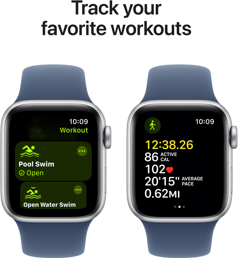 Apple Watch SE GPS 40 mm alum., srebrny