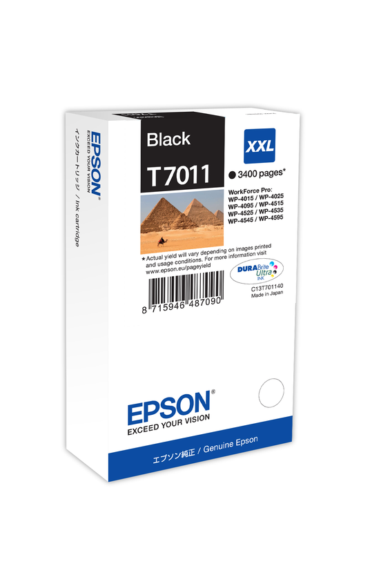Epson T7011 Tinte schwarz