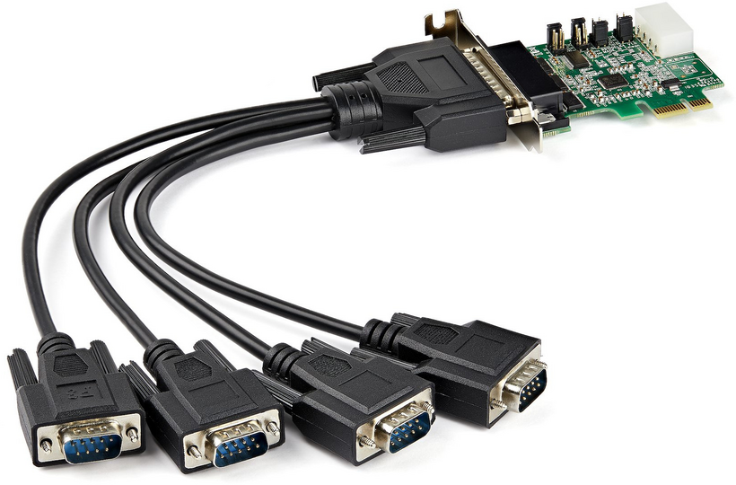 StarTech 4-port Serial RS-232 PCIe Card