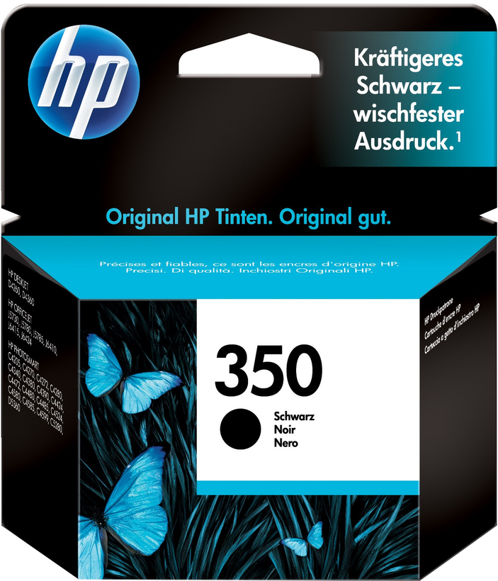 HP Cartucho de tinta 350 negro
