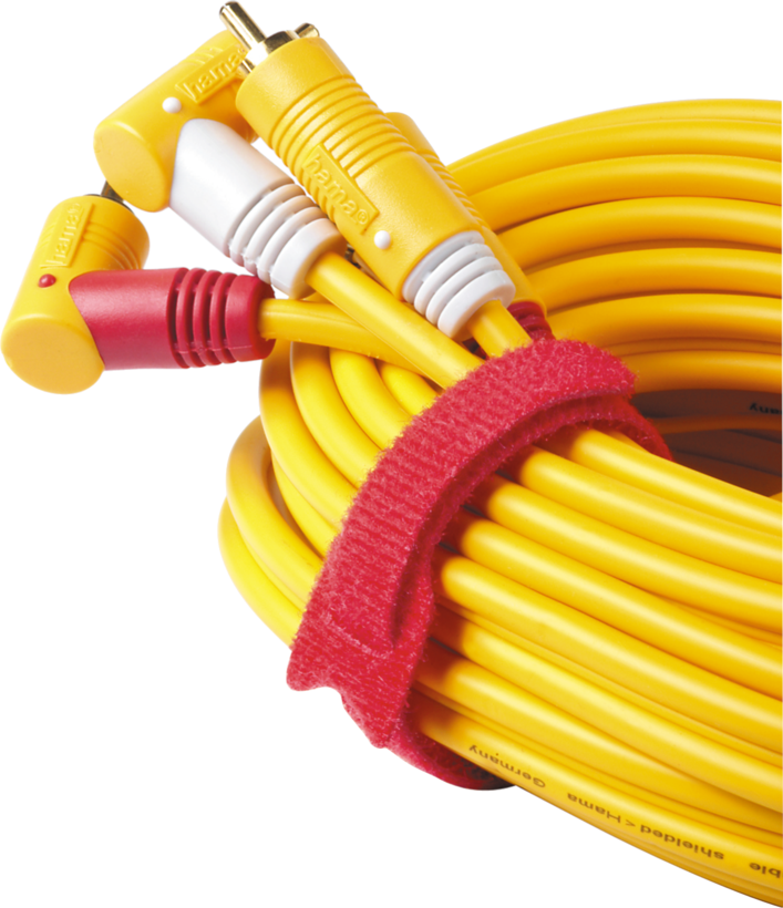 Hook-and-Loop Cable Ties 145mm Col. 12x
