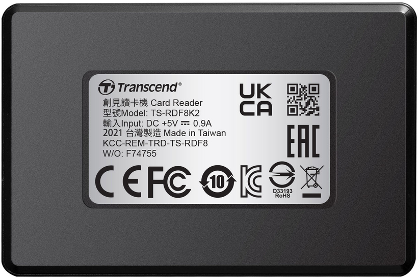 Transcend RDF8 USB 3.0 Multi-Kartenleser