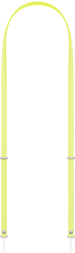 Apple Crossbody Strap Neon Yellow