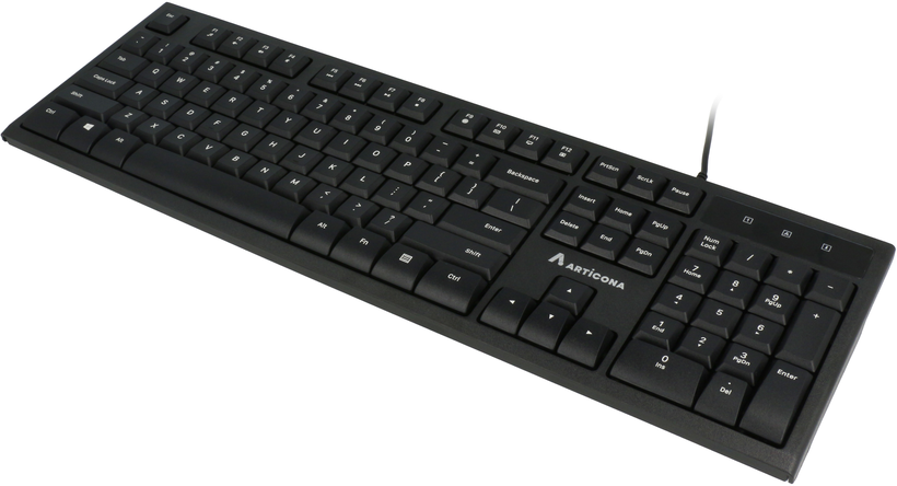 ARTICONA Simple Black Keyboard