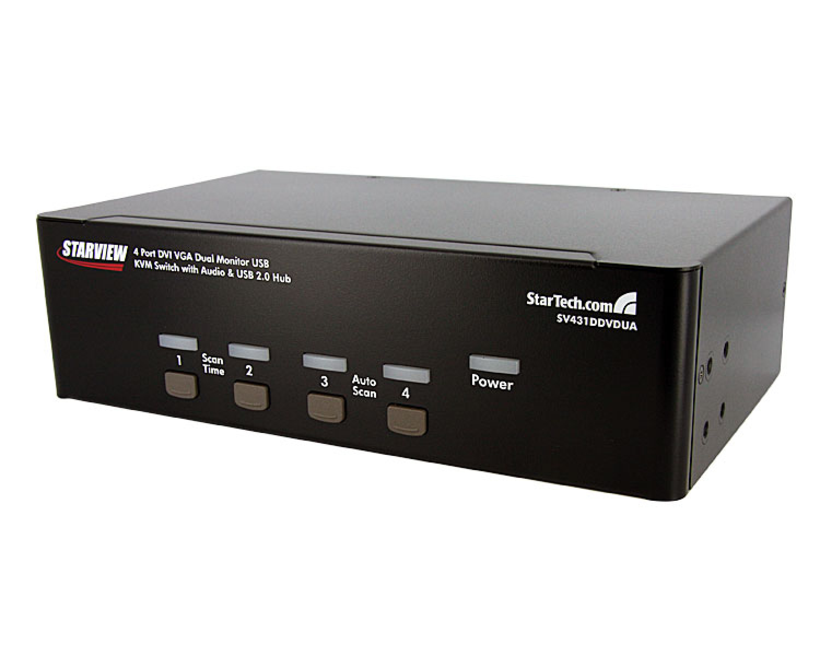 StarTech KVM Switch 4-port DVI VGA