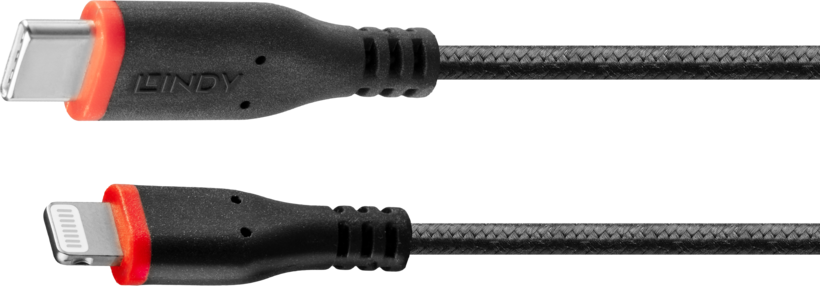 Cable LINDY USB tipo C - Lightning 1 m
