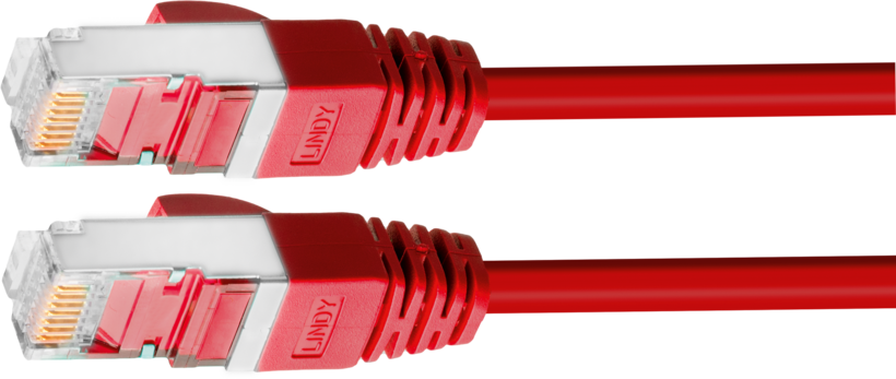 Cavo patch S/FTP RJ-45 Cat6 5 m rosso