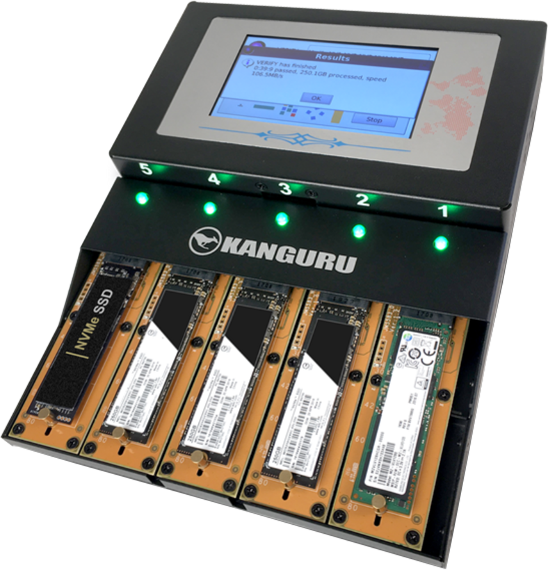 Duplicateur SSD M.2 NVMe Kanguru Clone 4
