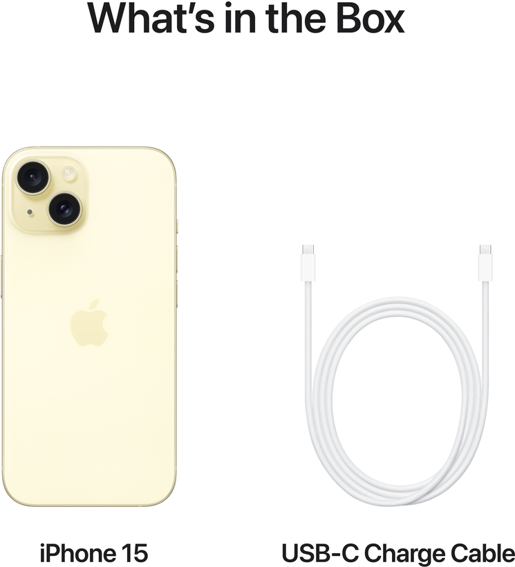 Apple iPhone 15 512 GB gelb