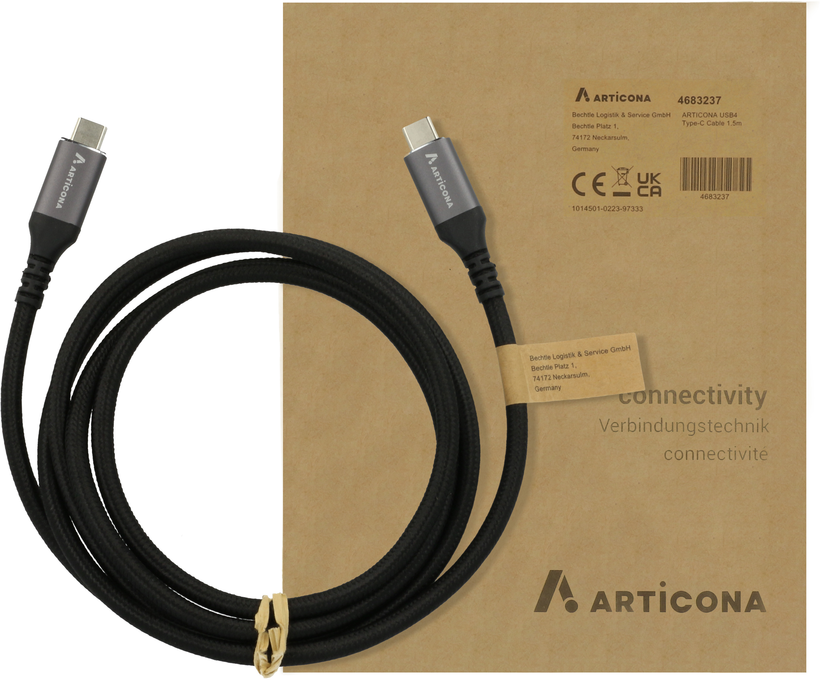 Câble ARTICONA USB4 type C, 1 m