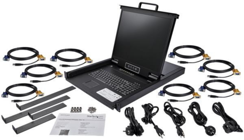 StarTech LCD Console 48.3cm/19" 8-port