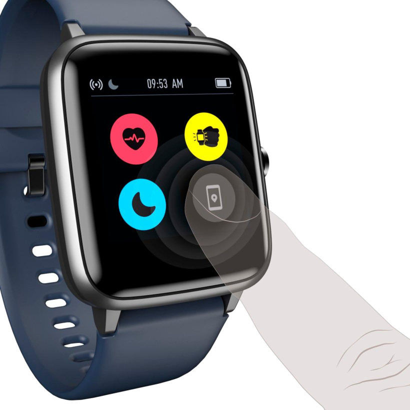 Hama Fit Watch 4900GPS 37mm Black