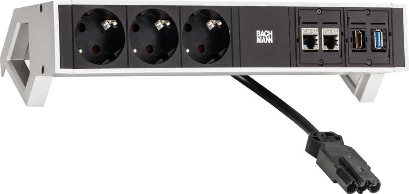 Power Strip 3-way + USB/RJ45/HDMI