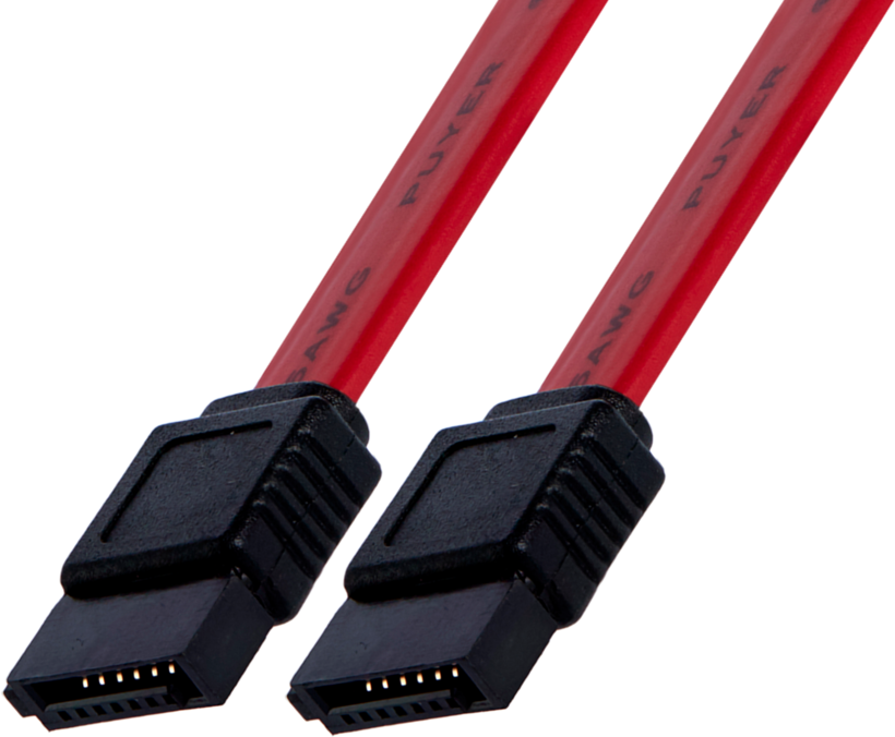 SATA - SATA m/m belső kábel 0,3 m, piros