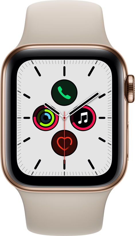 Buy Apple Watch S5 GPS LTE 40mm Gold MWX62FD A