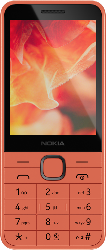 Nokia 215 4G 2024 Mobile Phone Peach