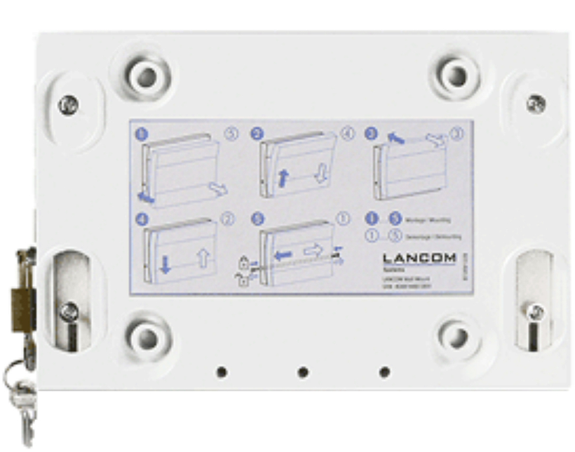 Support mural Lancom Wall Mount, blanc