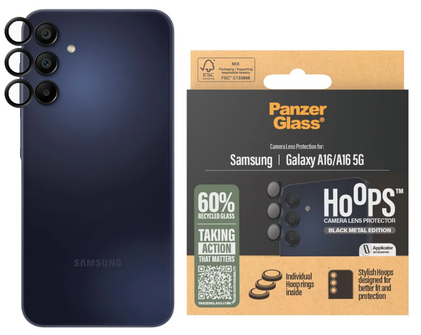 PanzerGlass Galaxy A16/A16 5G Kamera sw