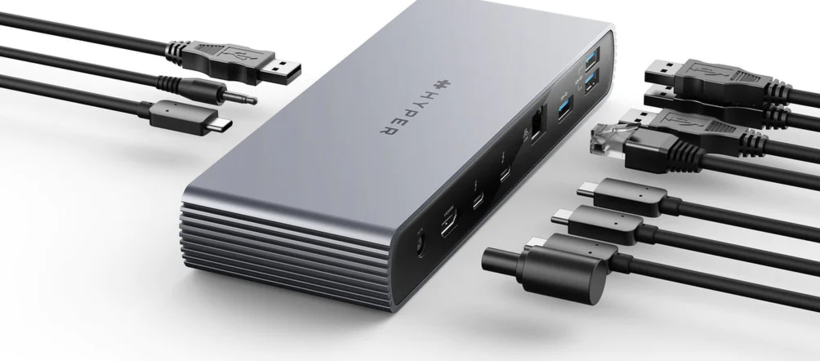 Station accueil HyperDrive Thunderbolt 4